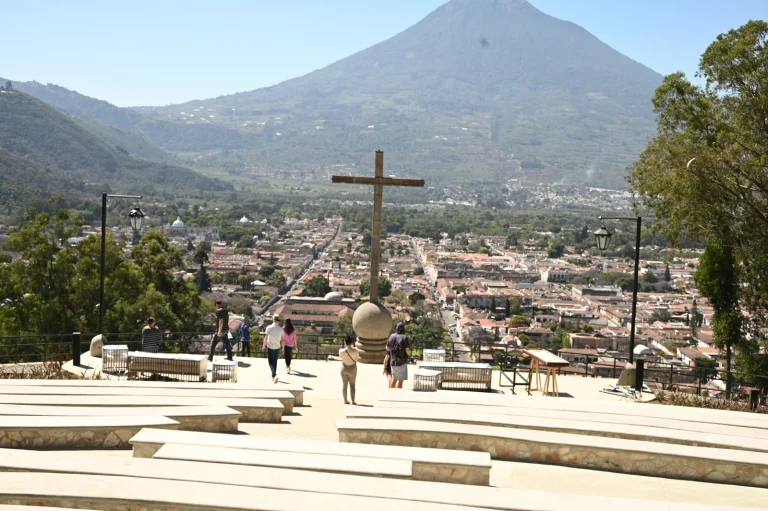 Antigua Guatemala viewed from Cerro de la Cruz